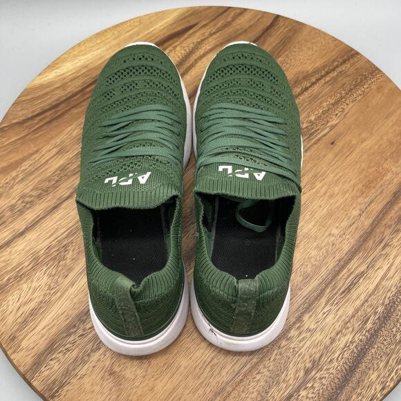 APL TechLoom Wave Shoes Womens Size 9 Green Knit Running Sneakers Lightweight - Picture 5 of 8
